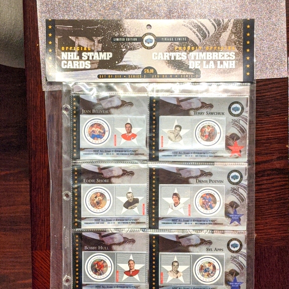 Bnib: 2001 NHL Stamp cards - Picture 5 of 5